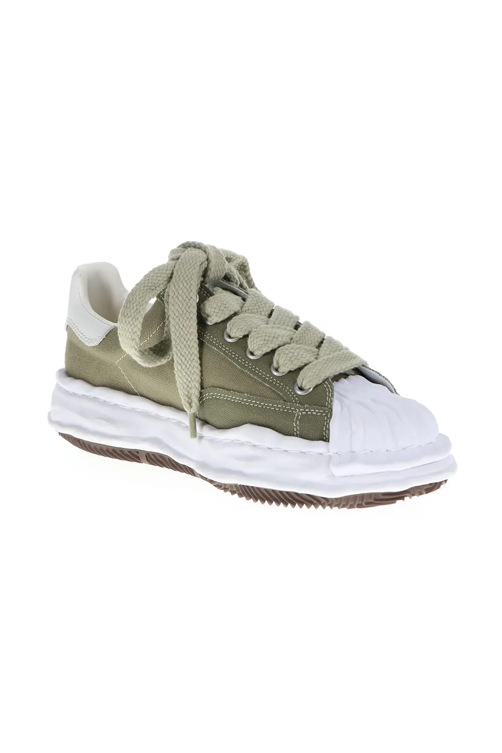 -BLAKEY Low- Original sole canvas Low-Top sneakers Green