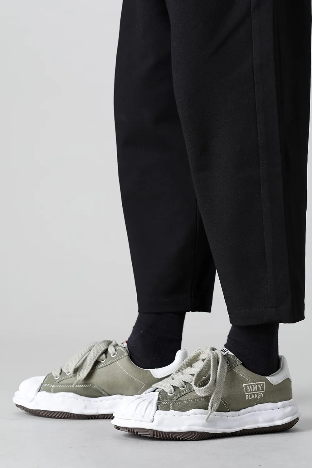 -BLAKEY Low- Original sole canvas Low-Top sneakers Green