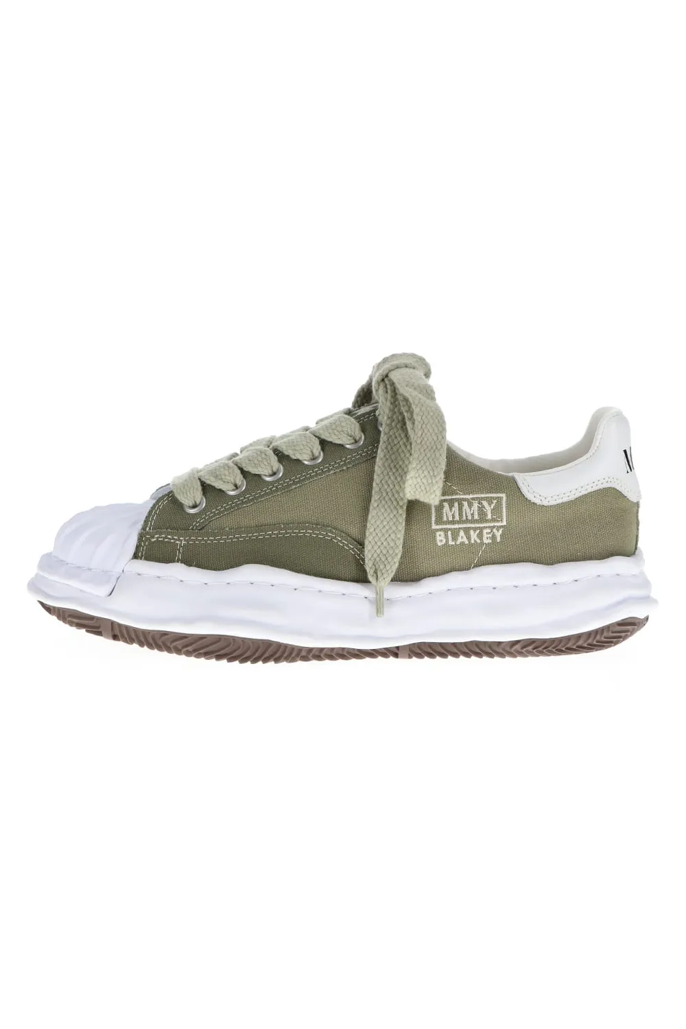 -BLAKEY Low- Original sole canvas Low-Top sneakers Green