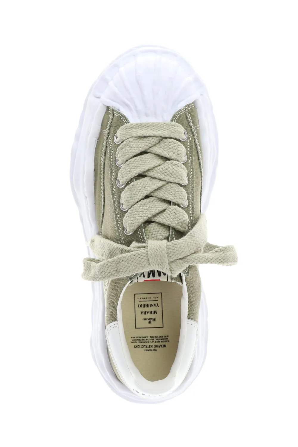 -BLAKEY Low- Original sole canvas Low-Top sneakers Green