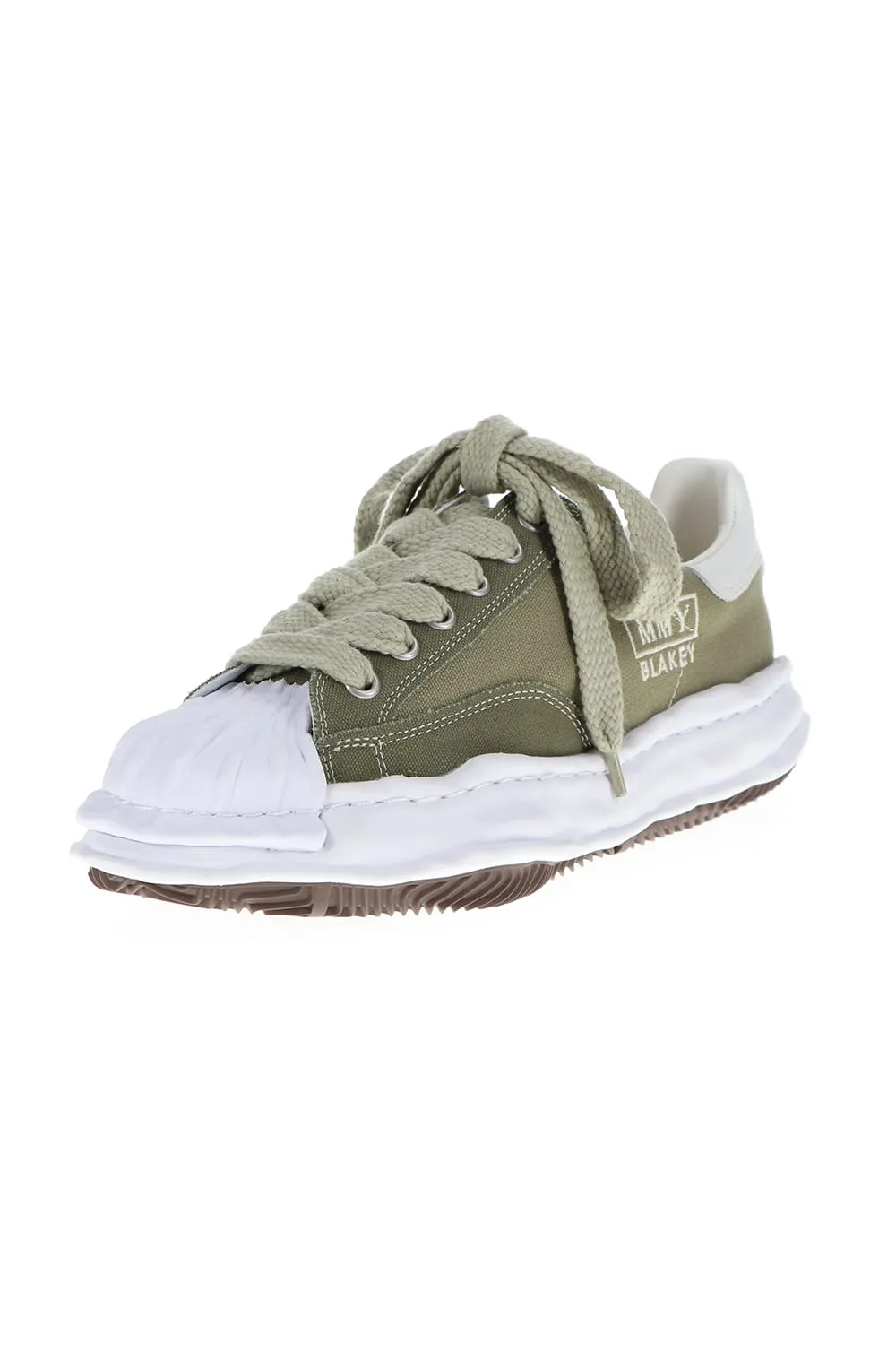 -BLAKEY Low- Original sole canvas Low-Top sneakers Green