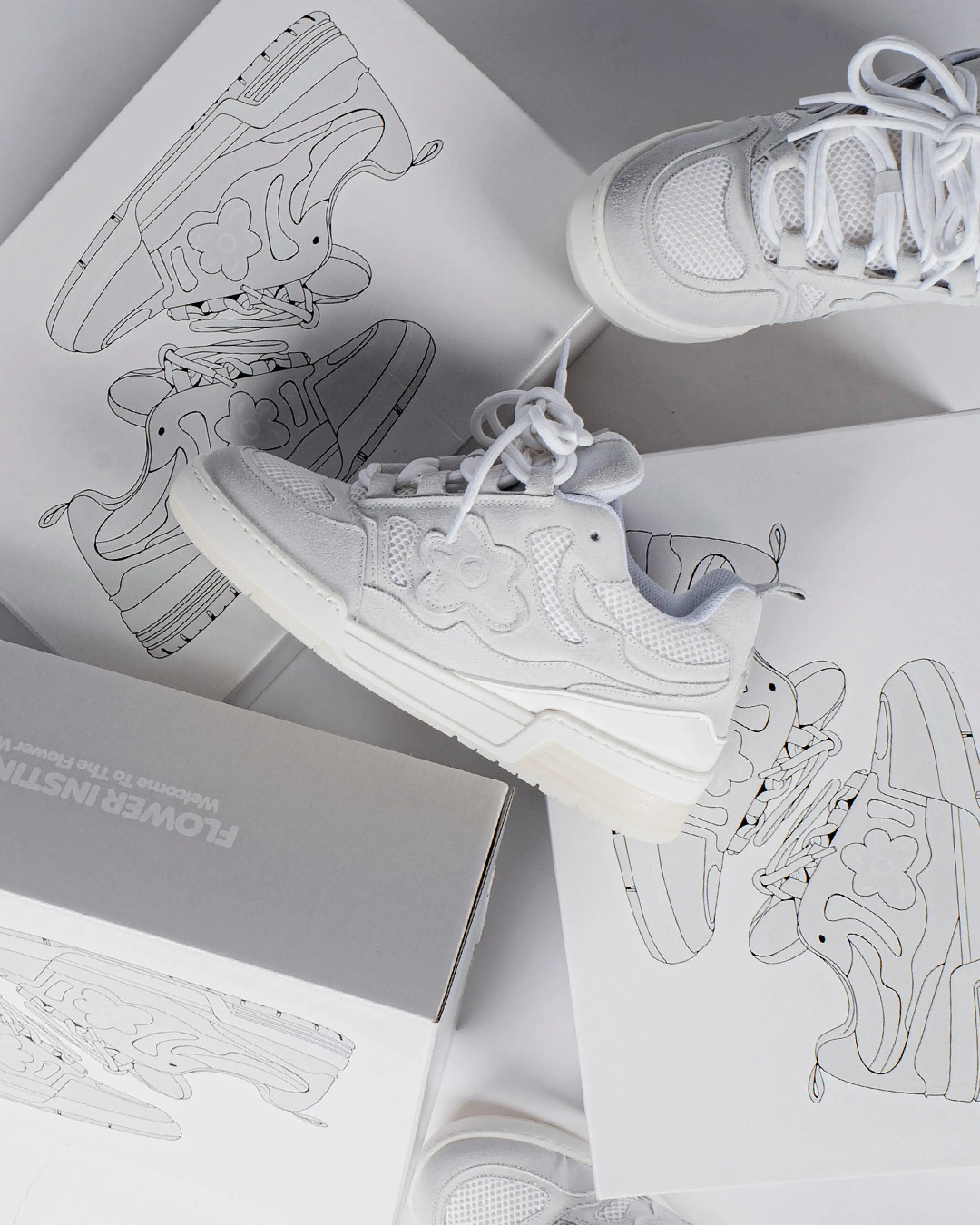 101 Crystal Sneakers