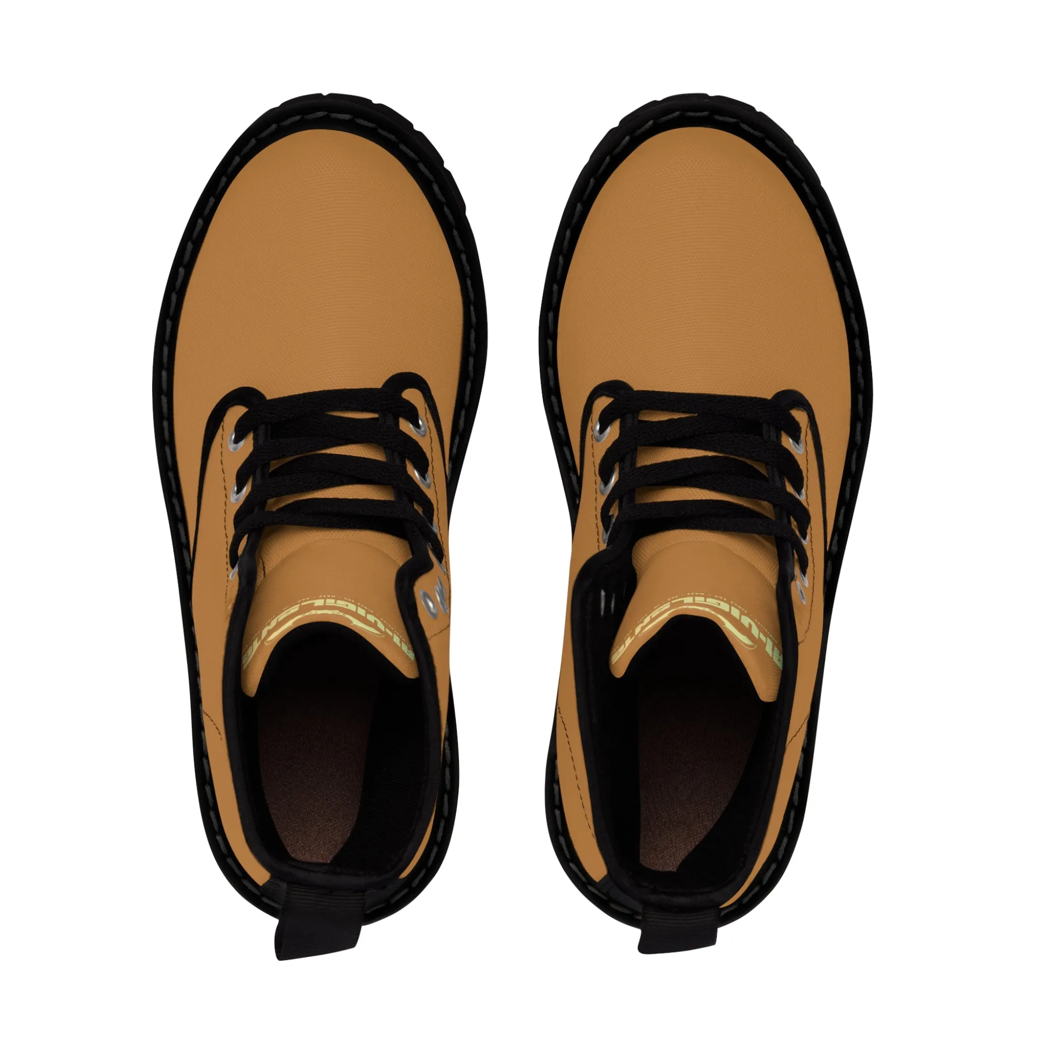 A1- Vigilante  Brown Canvas Boots