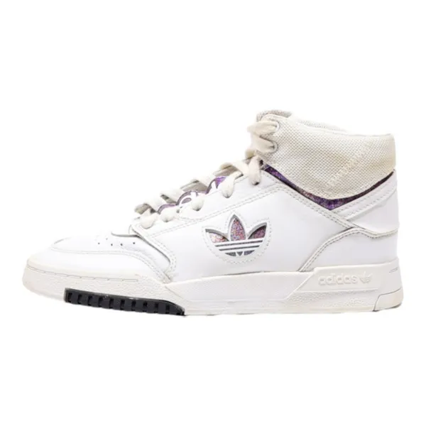 ADIDAS Drop Step 2020 High Top Trainers White Leather Womens UK 3.5