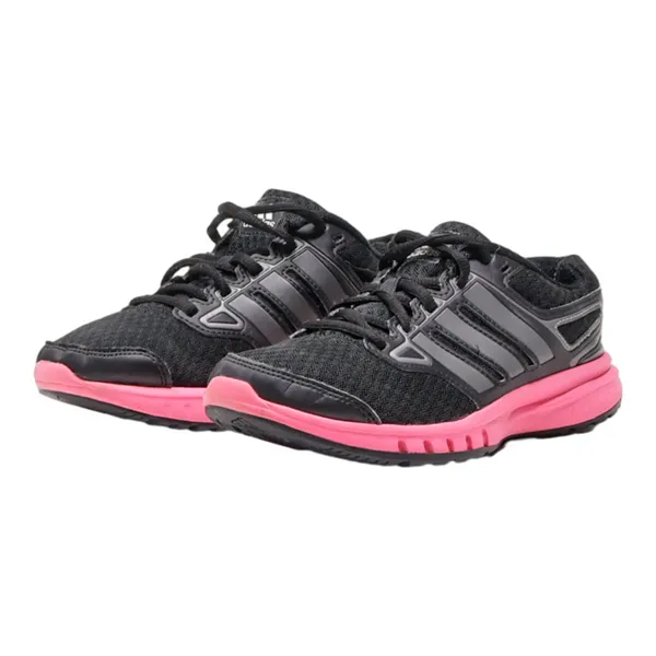 ADIDAS Low Top Trainers Black Synthetic Womens UK 4