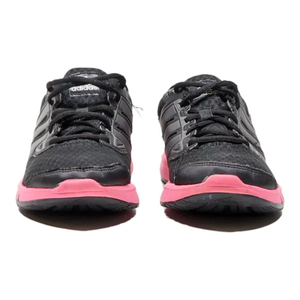 ADIDAS Low Top Trainers Black Synthetic Womens UK 4