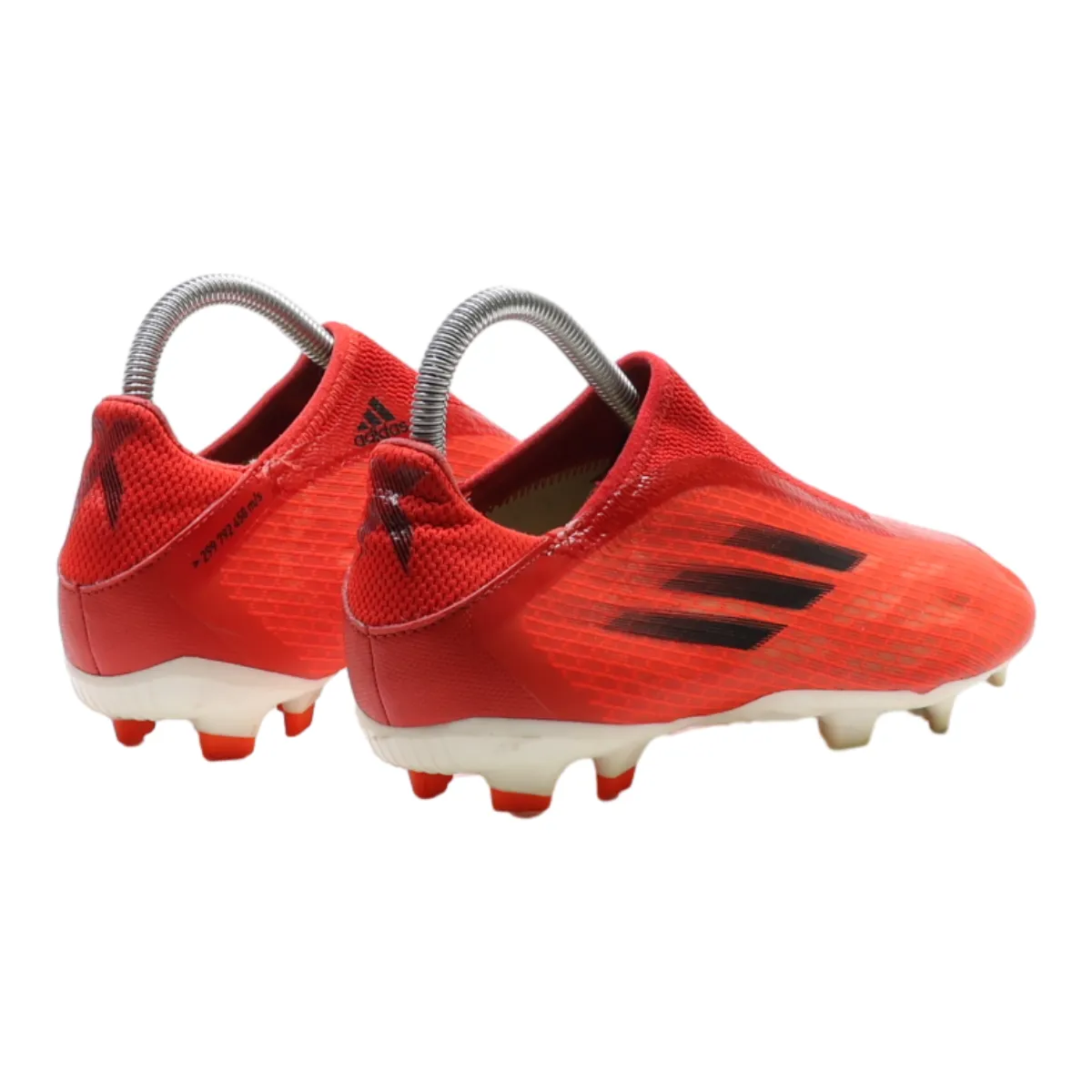 ADIDAS Low Top Trainers Red Synthetic Mens UK 5
