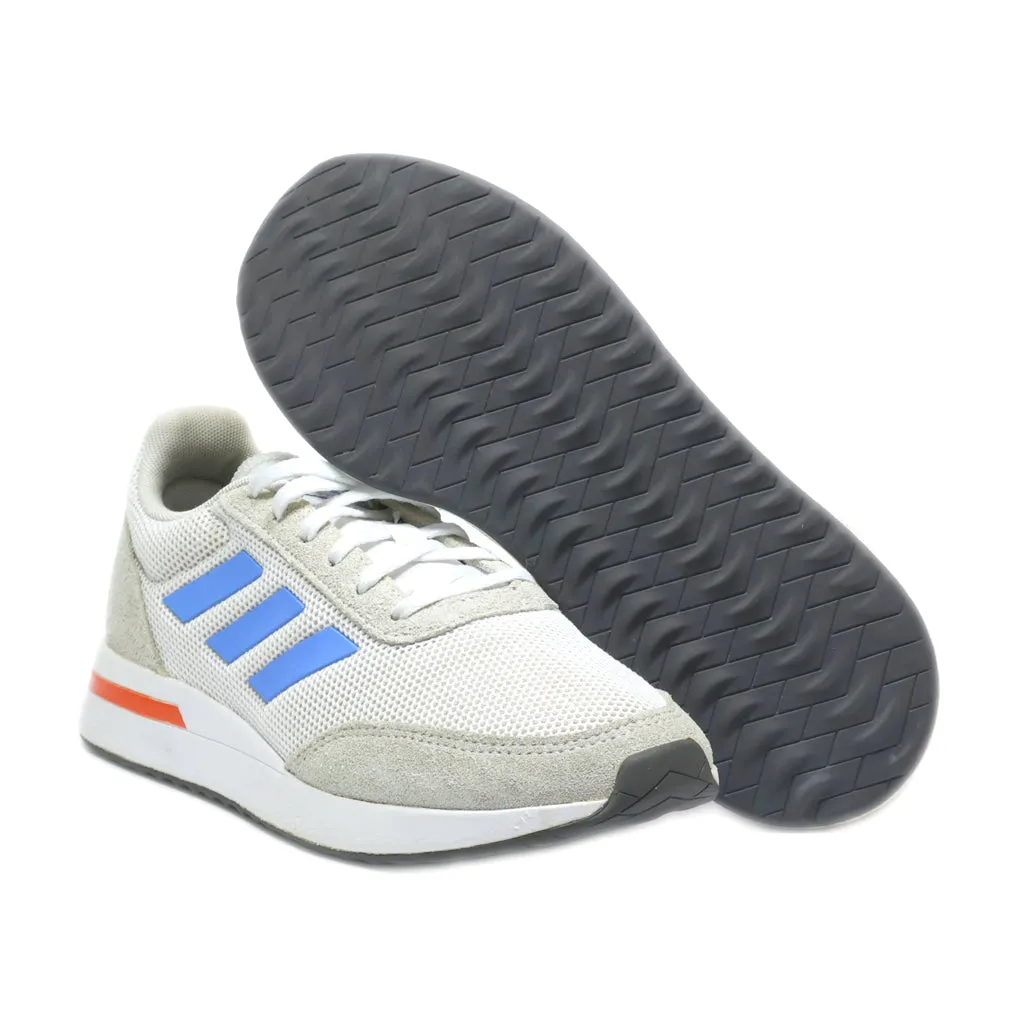 Adidas Run 70S Sport Shoes Leather Beige Colour For Women