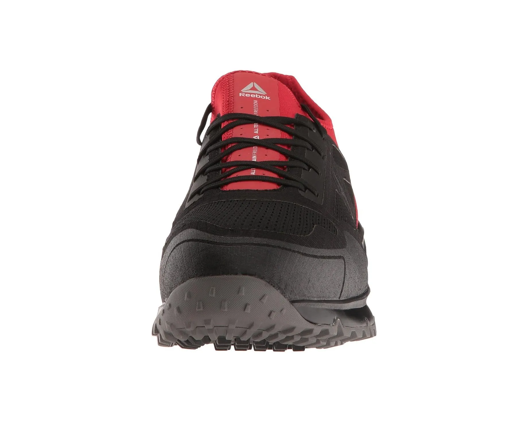 All Terrain Steel-Toe Athletic Work Shoe Black/Red