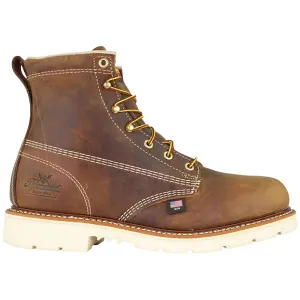 American Heritage 6 Inch Plain Toe Men's Safety Toe Boots