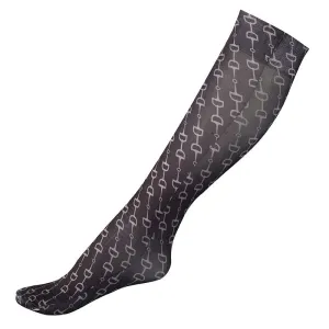 Amira Thin Printed Socks