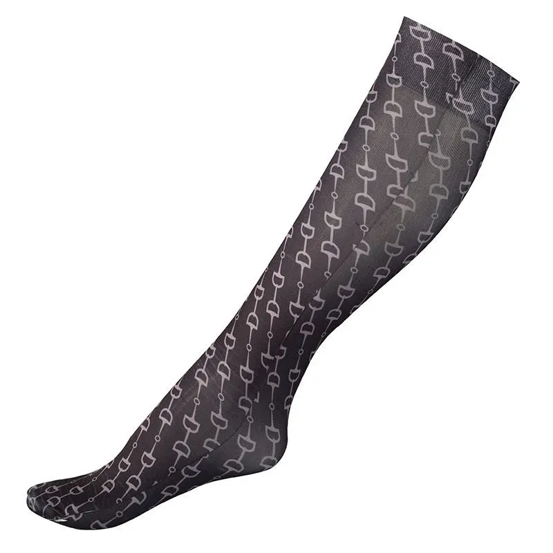 Amira Thin Printed Socks