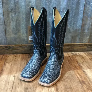 Anderson Bean Women's Blue Steel Baby Bass Boots