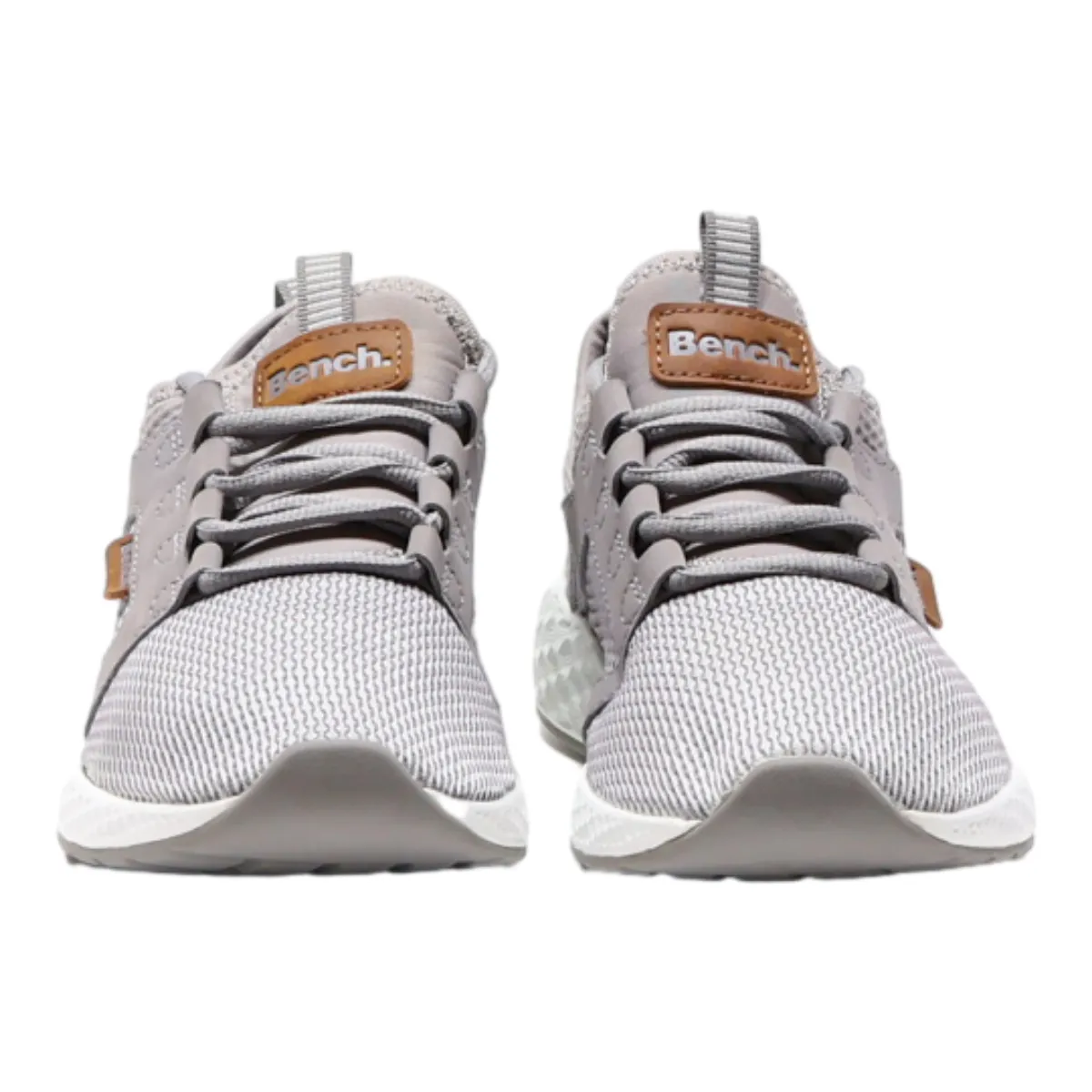 BENCH Sneaker Trainers Silver Synthetic Womens UK 4