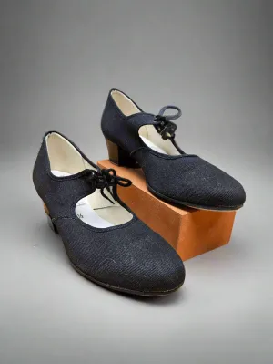 Black Ladies Tap Shoes - Size 5.5