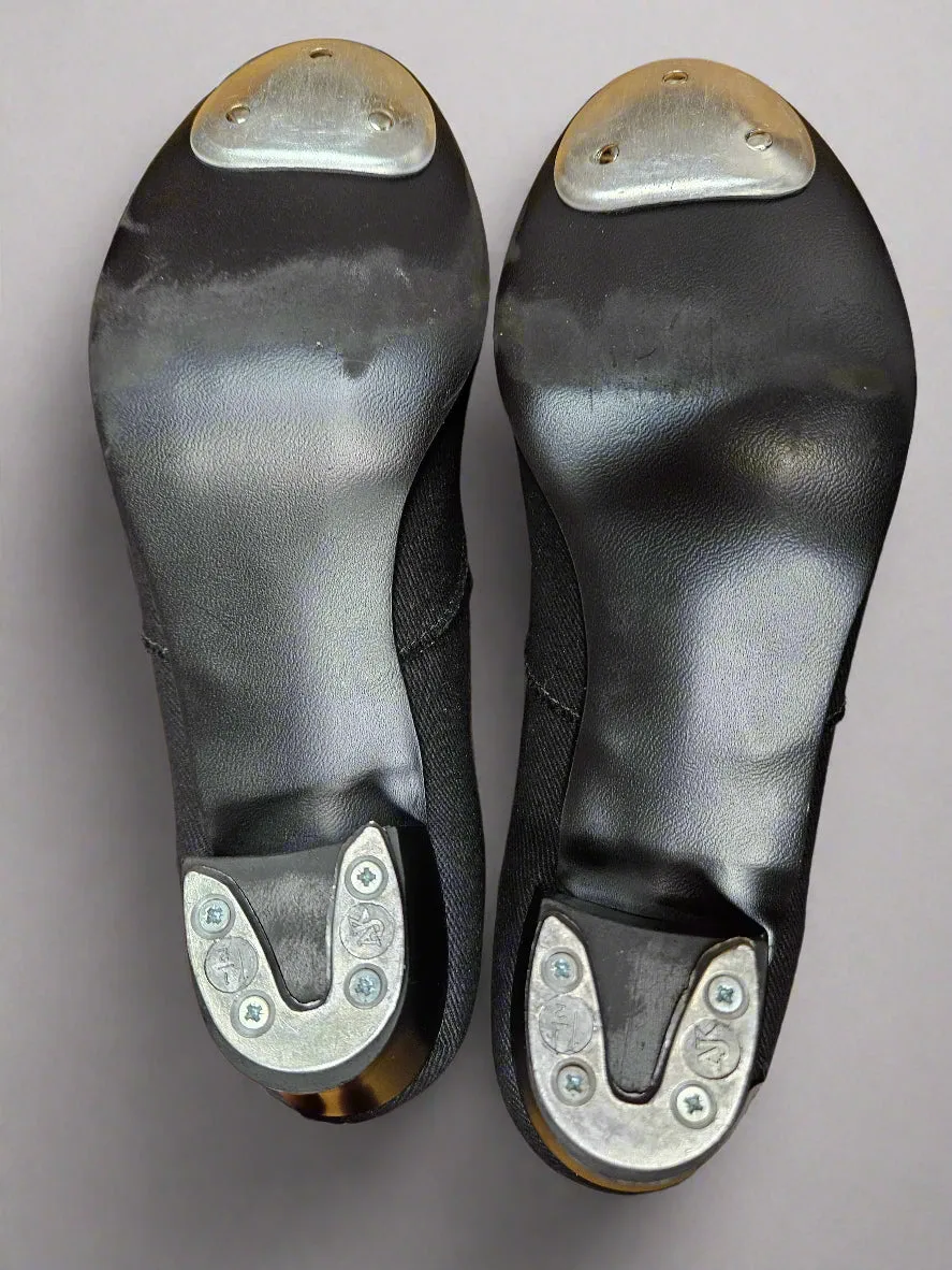 Black Ladies Tap Shoes - Size 5.5