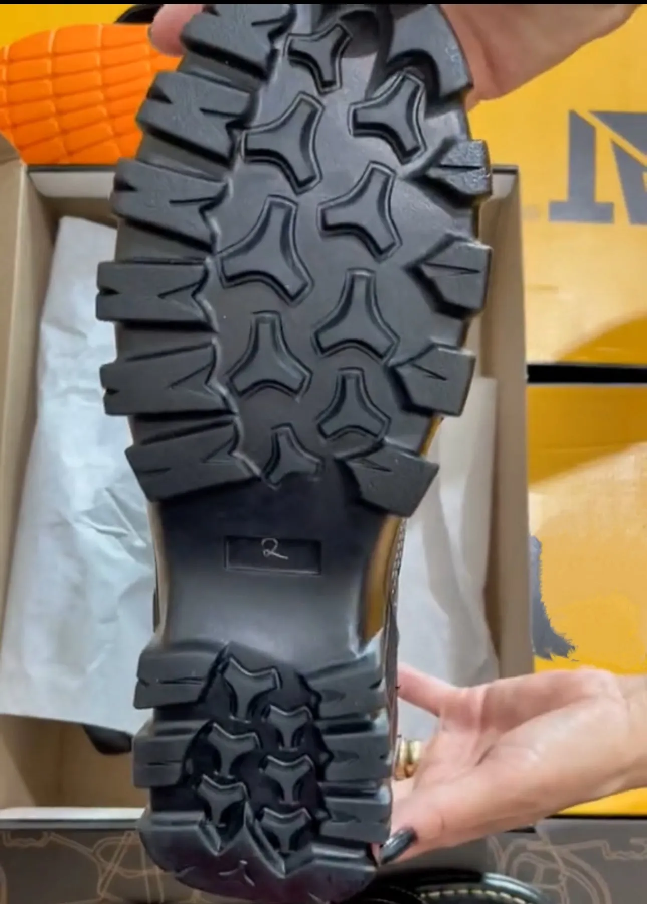 Black Steel Toe Camouflage Adventure Boots