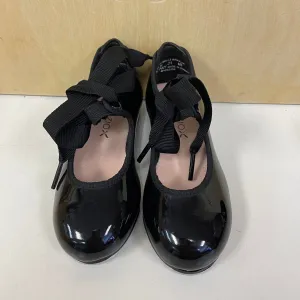Black Tie Up Tap Shoes