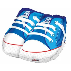 Blue Baby Shoes - 18" Foil Balloon