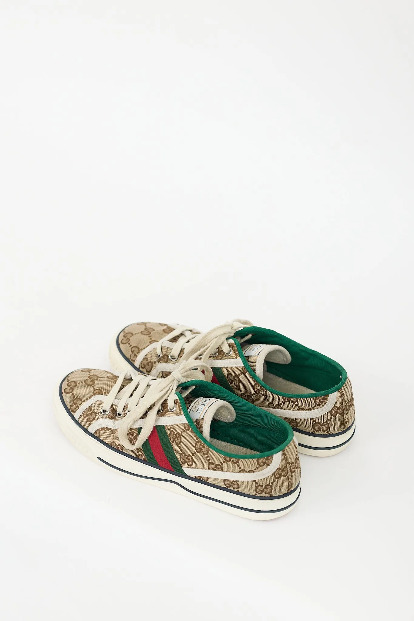 Brown Original GG Canvas Tennis 1977 Sneaker