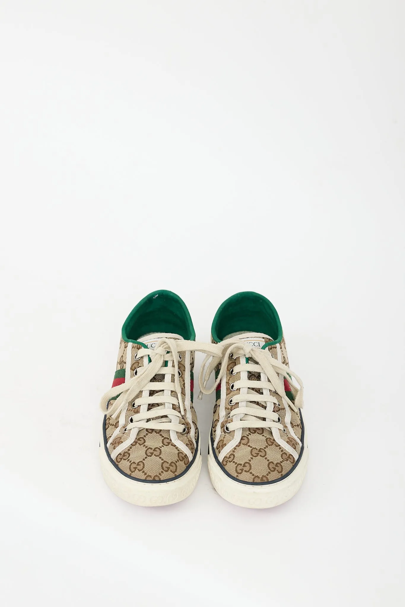 Brown Original GG Canvas Tennis 1977 Sneaker