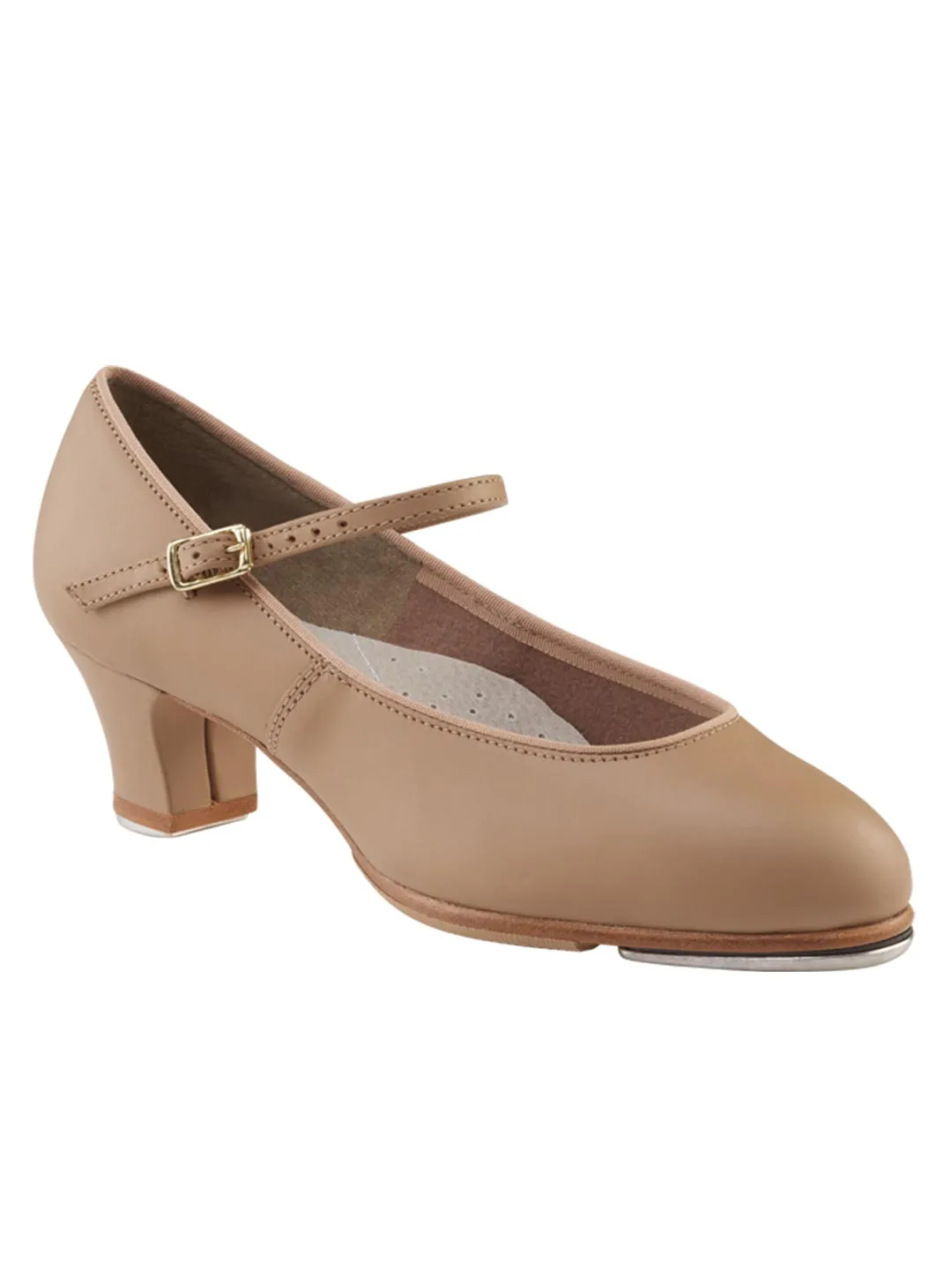 CAPEZIO - Tap Jr Footlight Tap Shoe Adults / Leather / Buckle