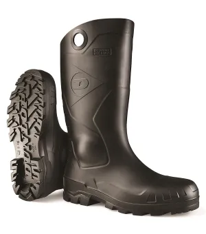 Chesapeake Safety Steel Toe, Black | PVC Work Boots .
