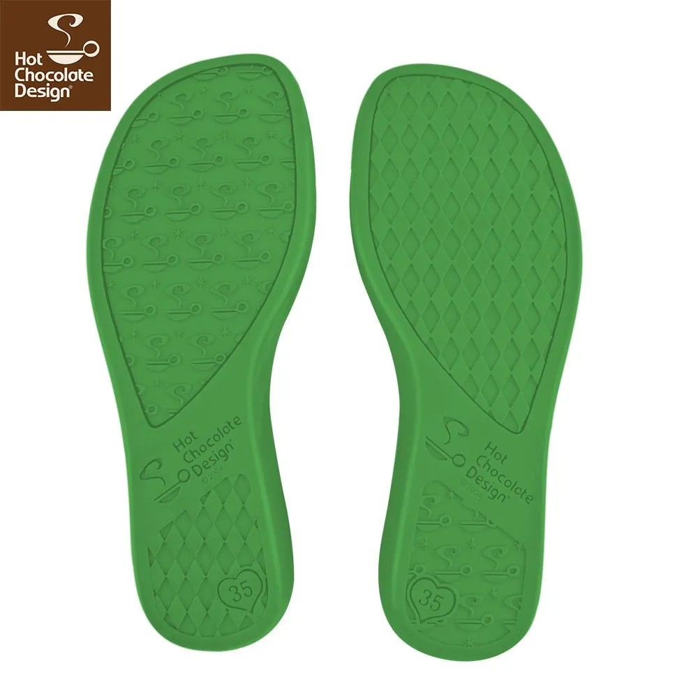 Chocolaticas® HAVANA GREEN Women's Mary Jane Flat