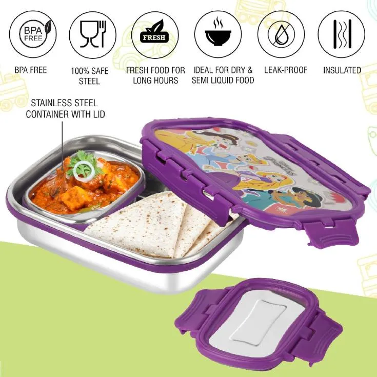 Click It Toons Stainless Steel Lunch Box, Big