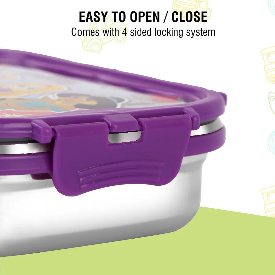 Click It Toons Stainless Steel Lunch Box, Big