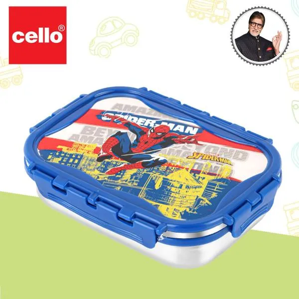 Click It Toons Stainless Steel Lunch Box, Big