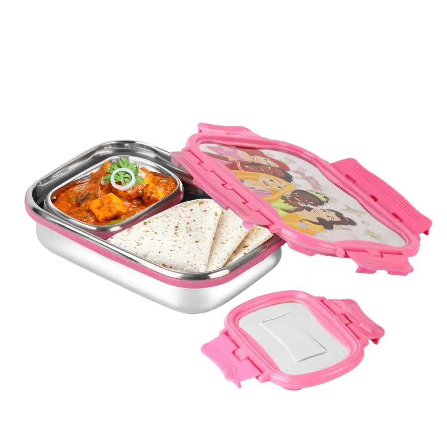 Click It Toons Stainless Steel Lunch Box, Big