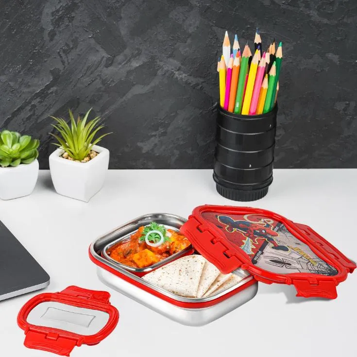 Click It Toons Stainless Steel Lunch Box, Big