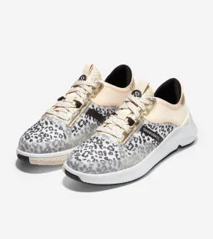 Cole Haan Zerogrand Winner Tennis Grey/Black/Gold Lace Up Low Top Sneakers