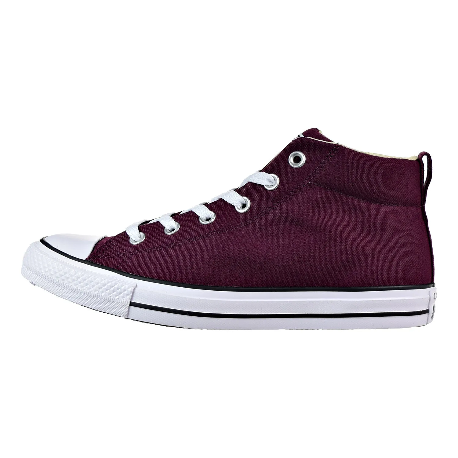 Converse Chuck Taylor All Star Street Mid Men's Shoes Dark Sangria/Black/White