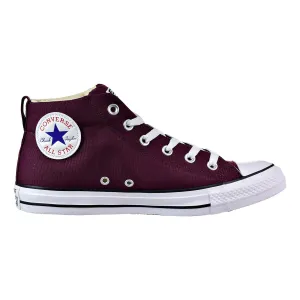 Converse Chuck Taylor All Star Street Mid Men's Shoes Dark Sangria/Black/White