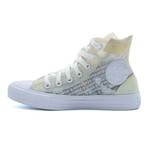 Converse Chuck Taylor Allstar Hi High-Top Sneakers Fabric Yellow Colour For Women