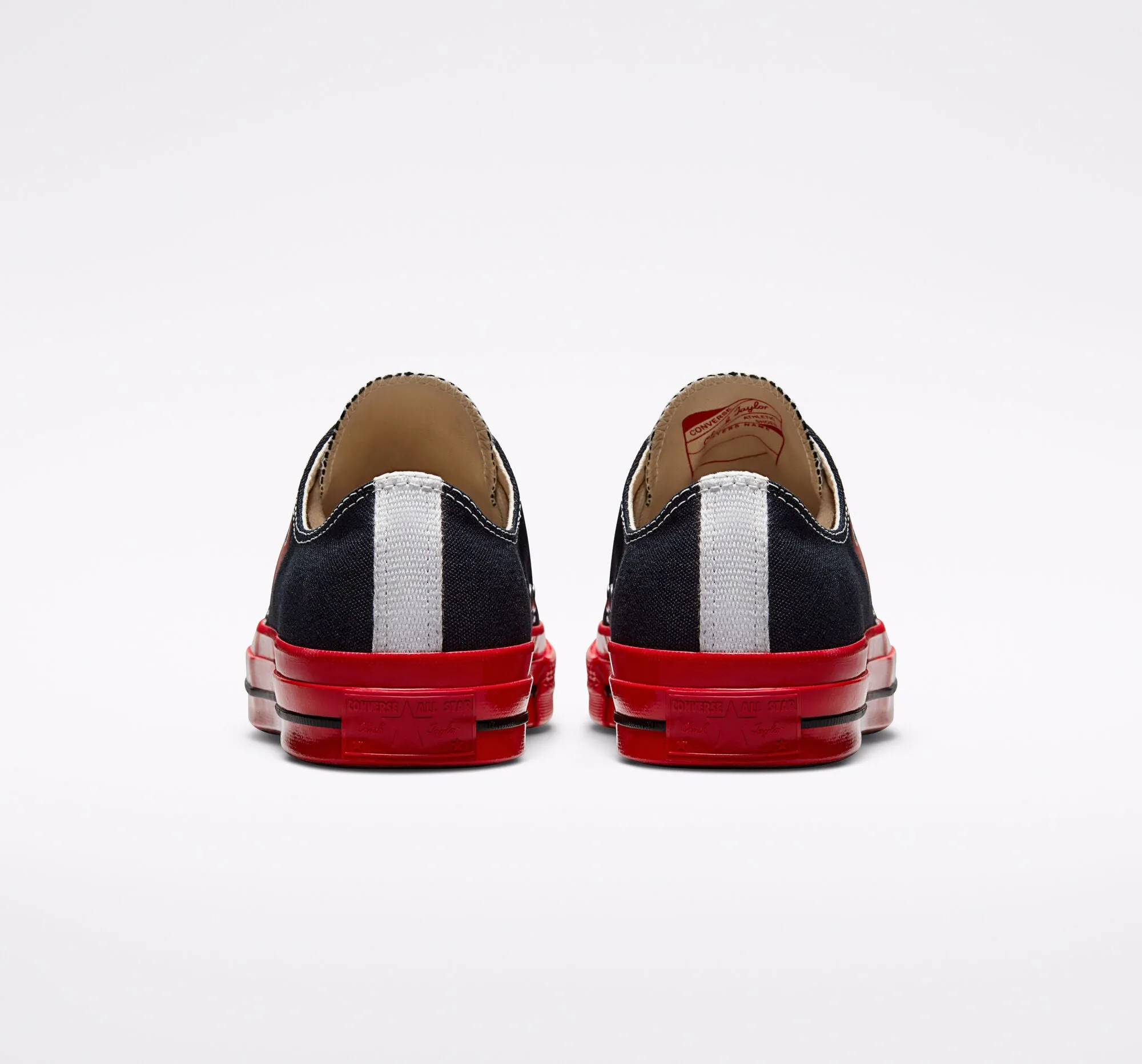 Converse X Comme Des Garçons Black Play Chuck 70 Sneakers