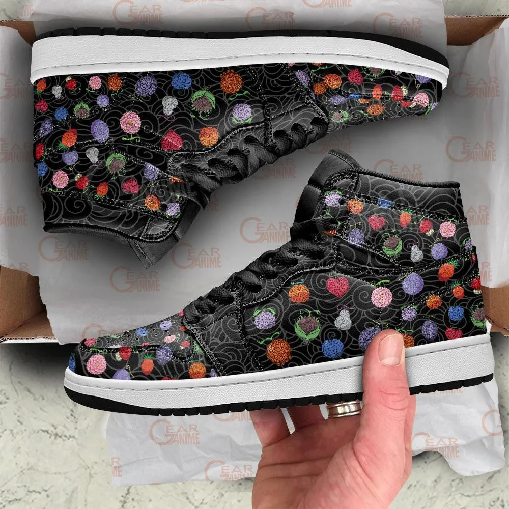 Devil Fruits Sneakers Custom Anime OP Shoes