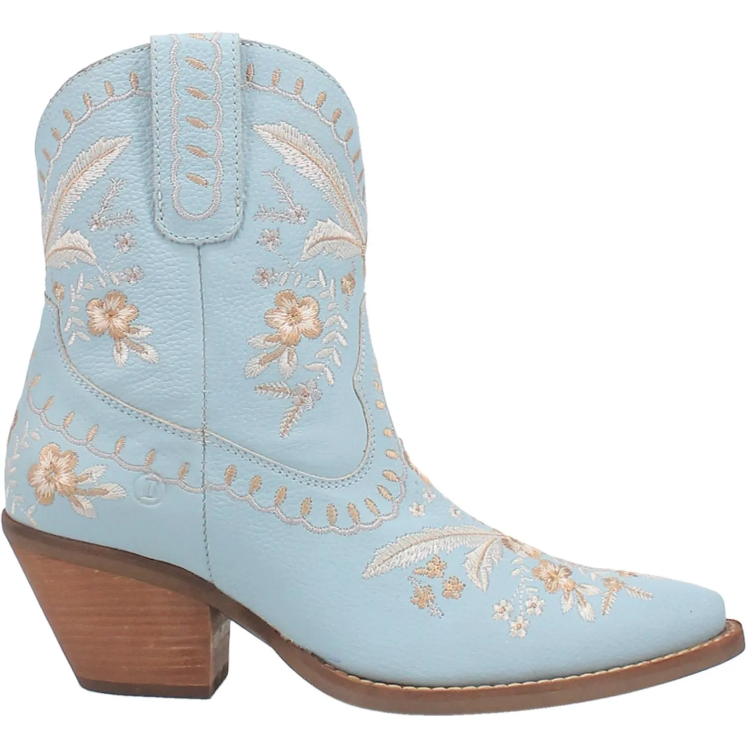 DINGO PRIMROSE LEATHER BLUE BOOTIE STYLE DI748BL