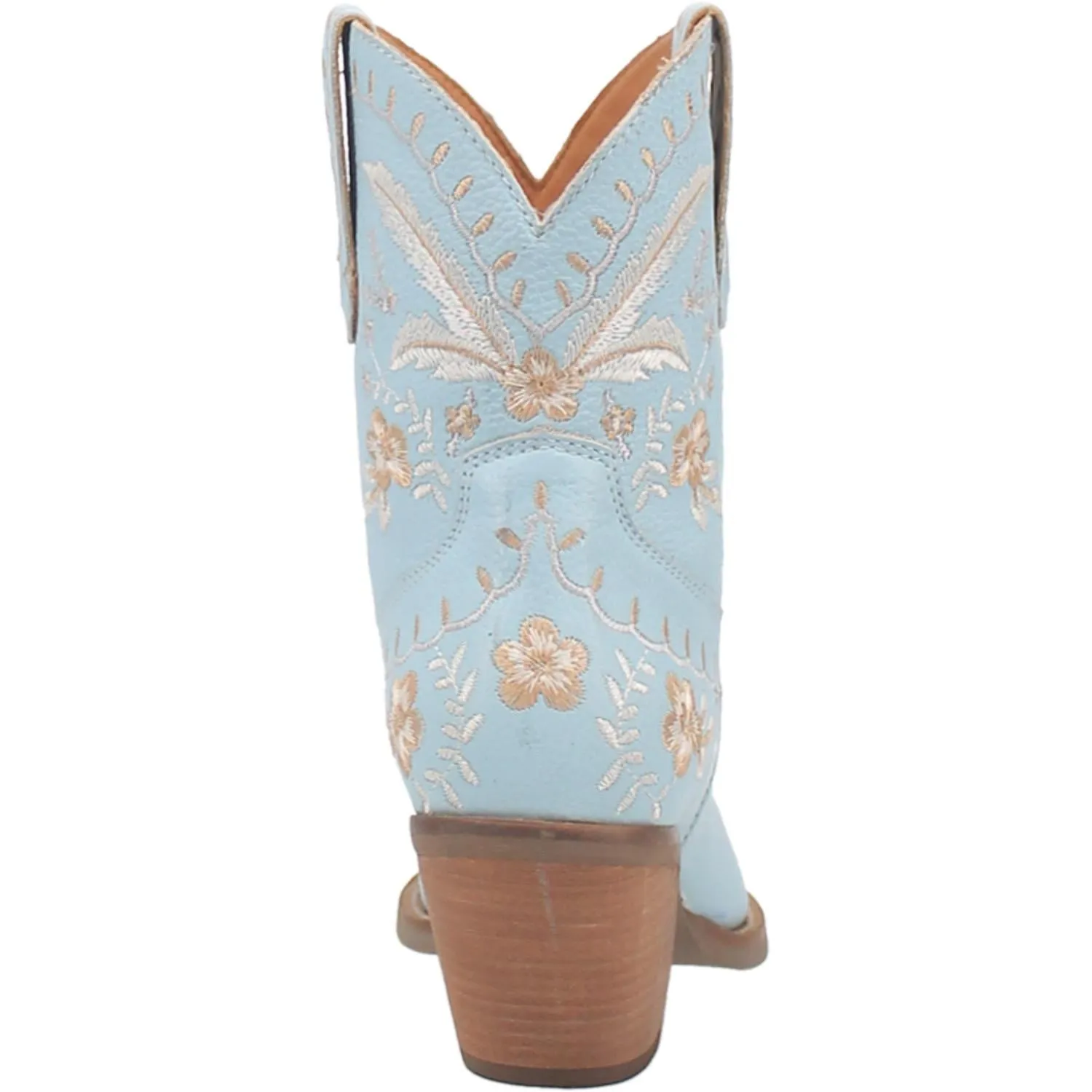 DINGO PRIMROSE LEATHER BLUE BOOTIE STYLE DI748BL