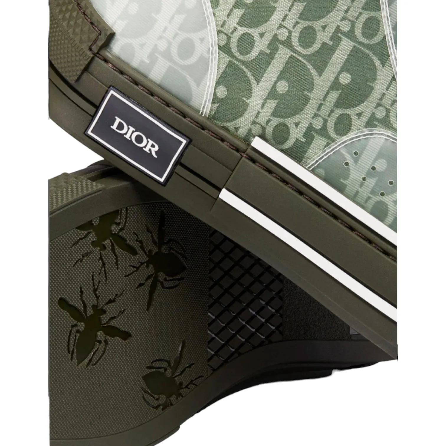 Dior B23 Olive Oblique Canvas