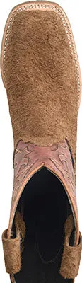 Double H Men's Roughout Red Top Square Toe Boots
