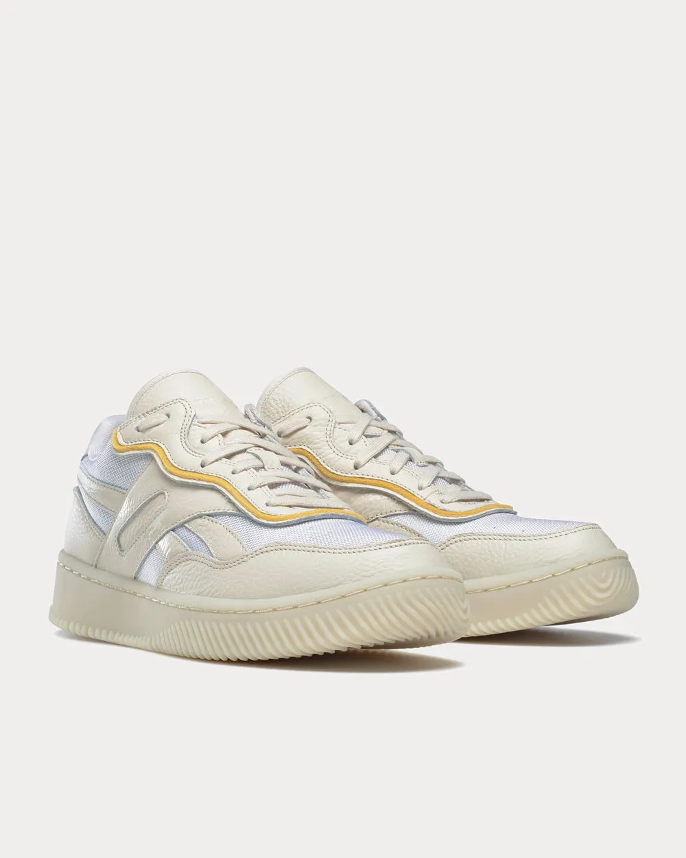Dual Court Paper White Low Top Sneakers