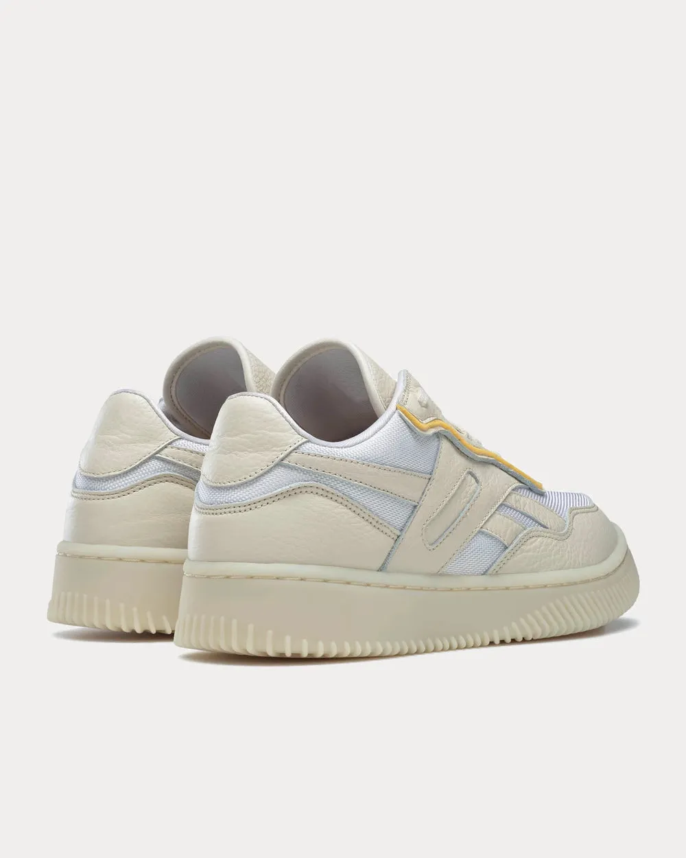 Dual Court Paper White Low Top Sneakers