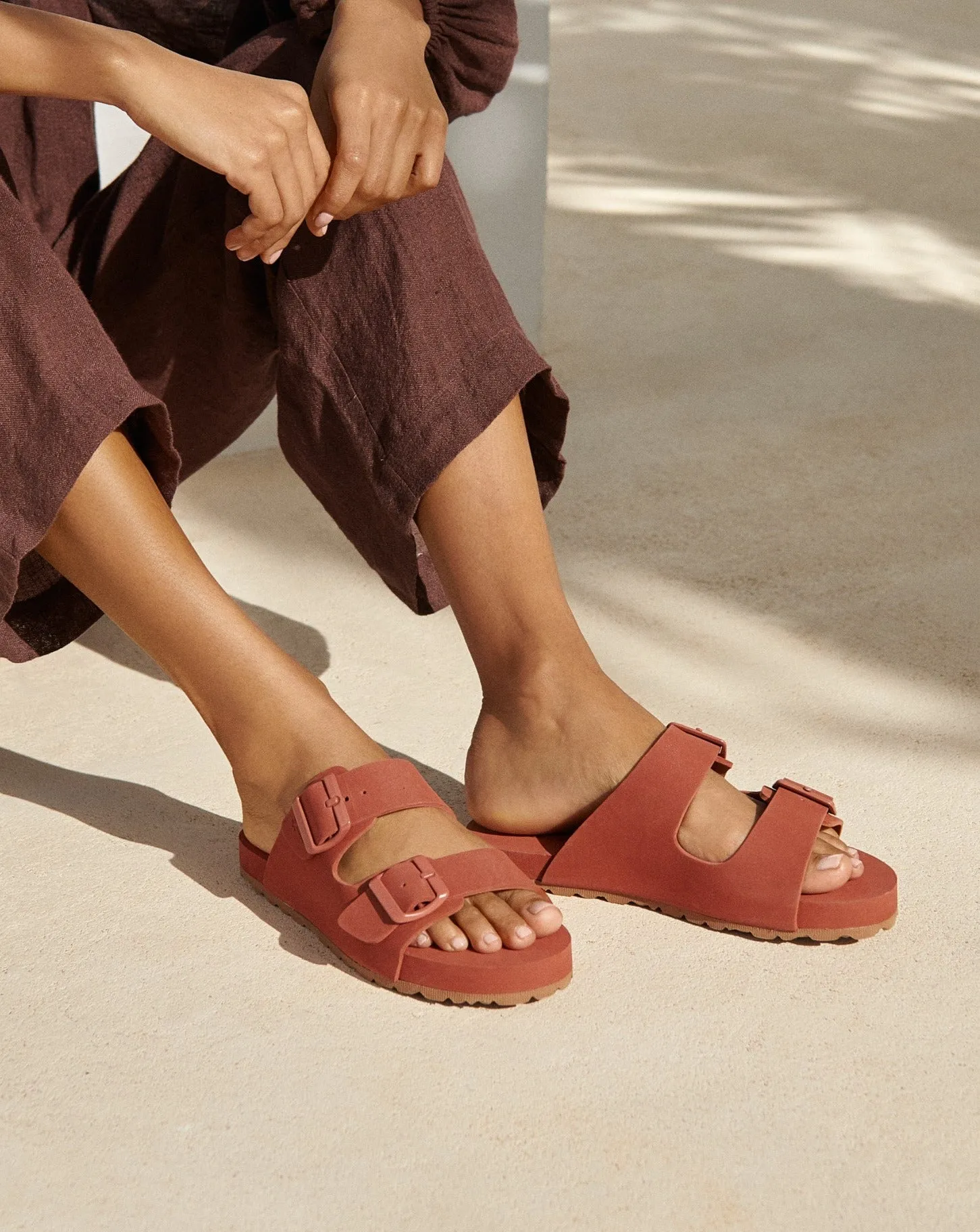 Eva Nordic|Swim Sandals - R75ER - Honolulu Terracotta