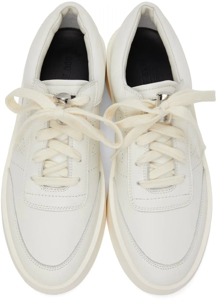 Fear of God White Vintage Tennis Sneakers