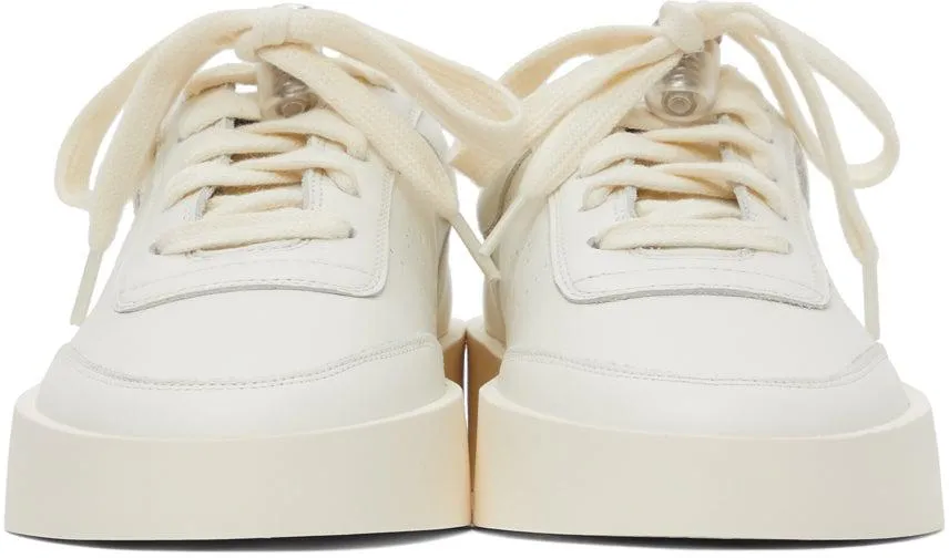 Fear of God White Vintage Tennis Sneakers
