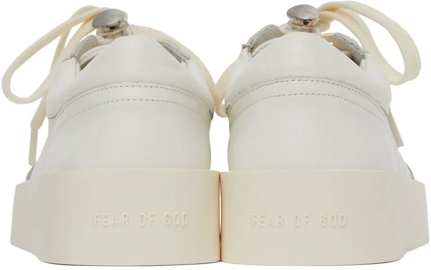 Fear of God White Vintage Tennis Sneakers