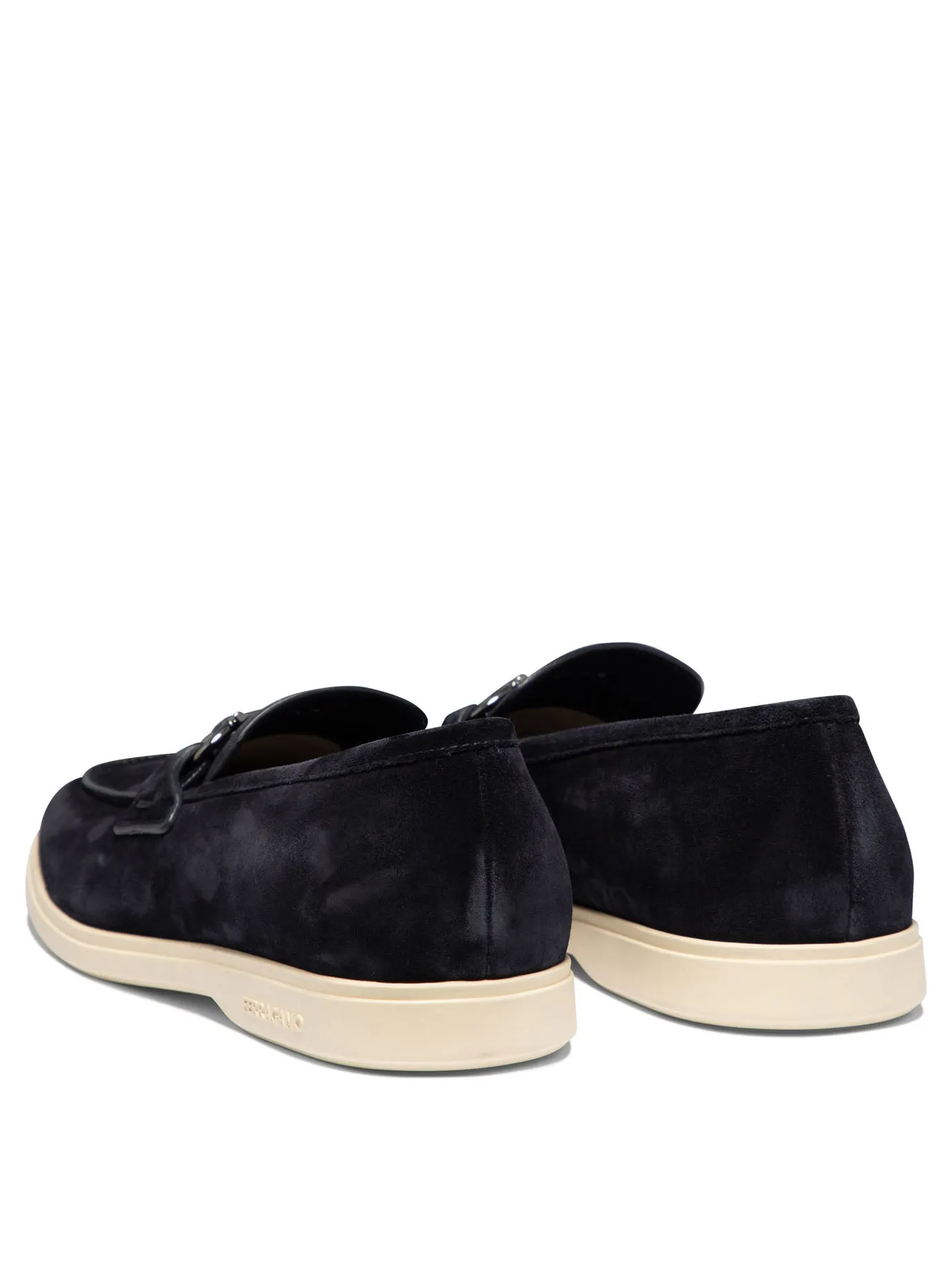 Ferragamo Blue 24FW Laced Up Shoes for Men